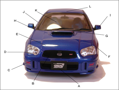車の部品の名前 前編